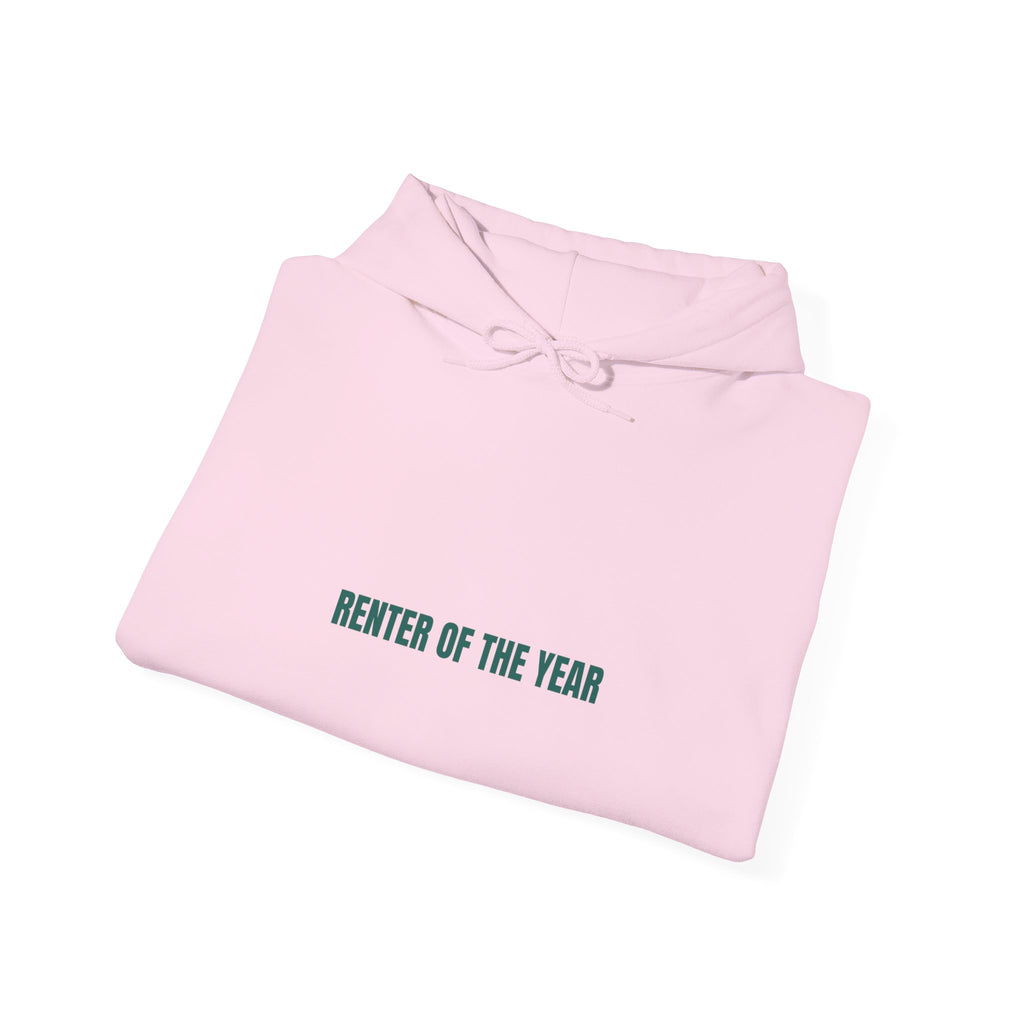Renter Of The Year - Trendy Teez Funny Hoodie mockup