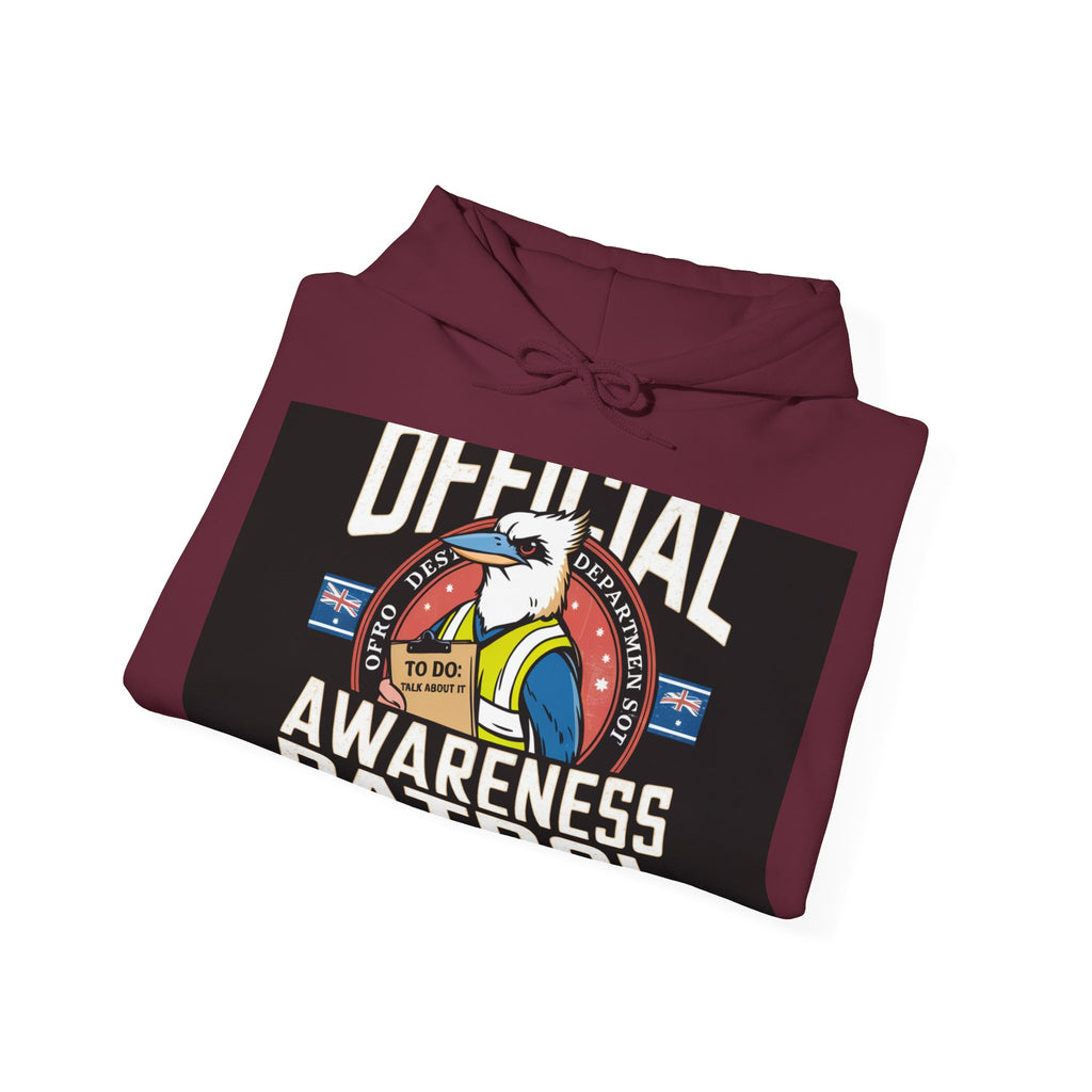 Official Awareness Patrol - Trendy Teez Funny Hoodie mockup
