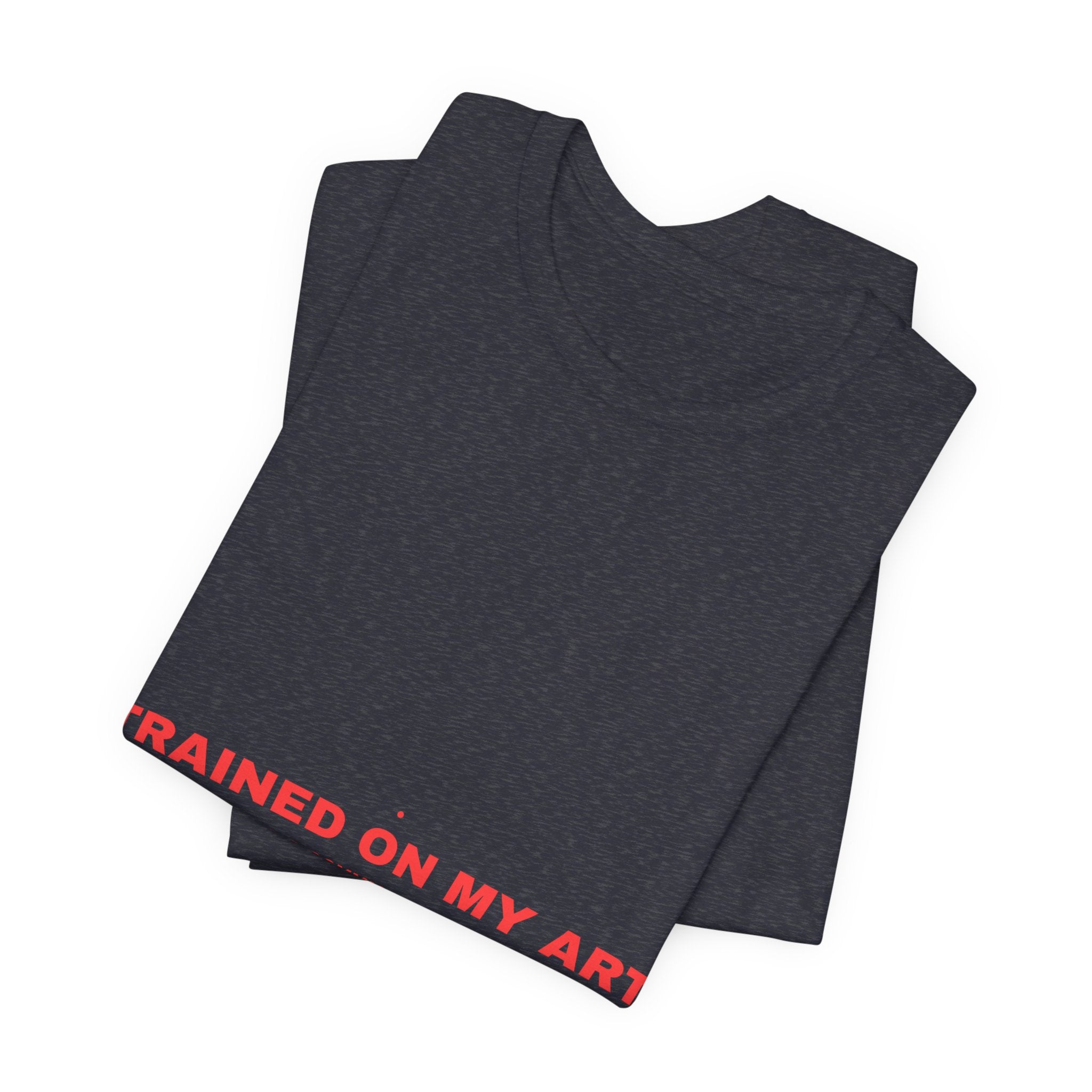 Trained On My Art - Trendy Teez Funny Tee mockup