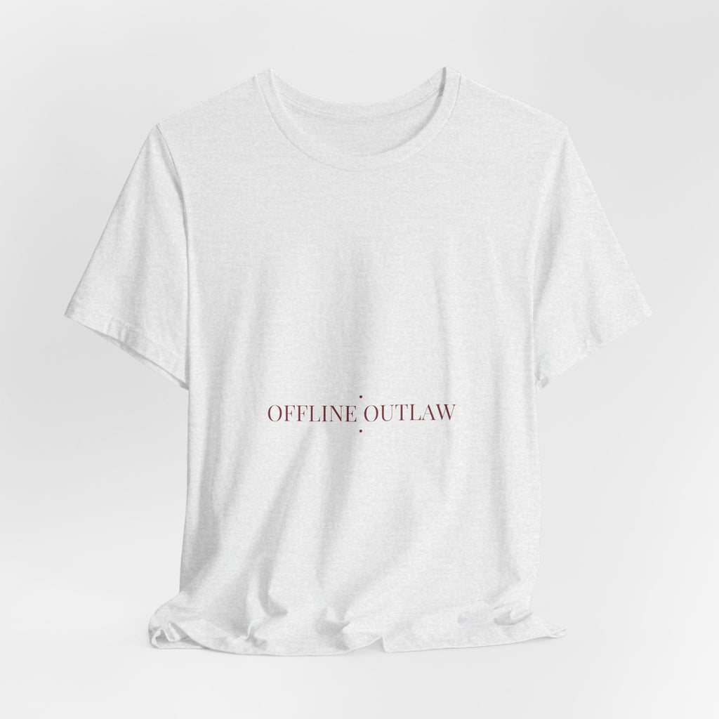 Offline Outlaw - Trendy Teez Funny Tee mockup