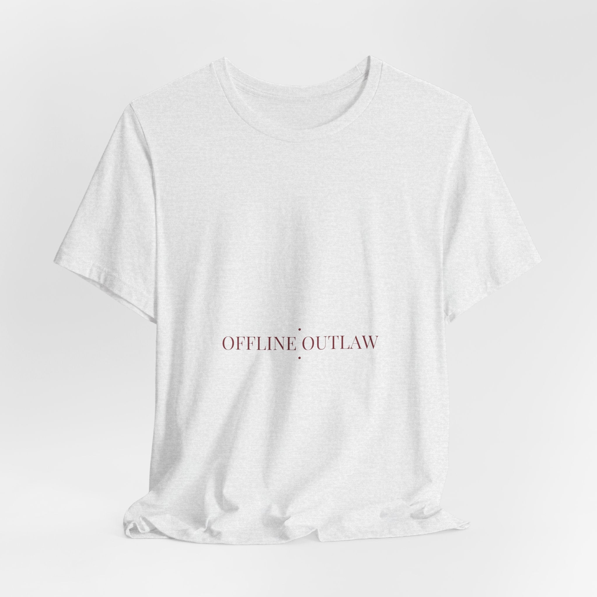 Offline Outlaw - Trendy Teez Funny Tee mockup