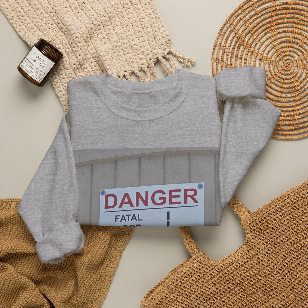 A Sign In A Plaza Near My House. This Wall Back... — Hard Crewneck