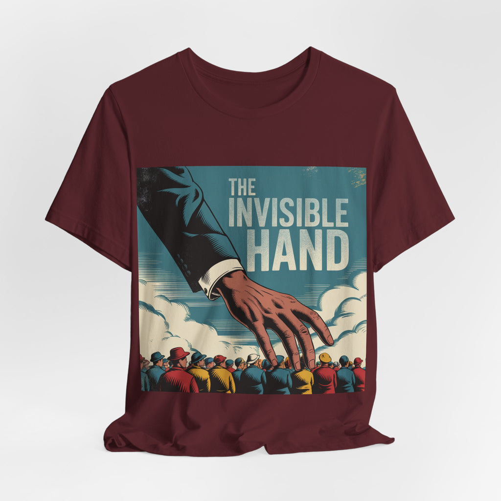 The Invisible Hand - Trendy Teez Funny Tee mockup