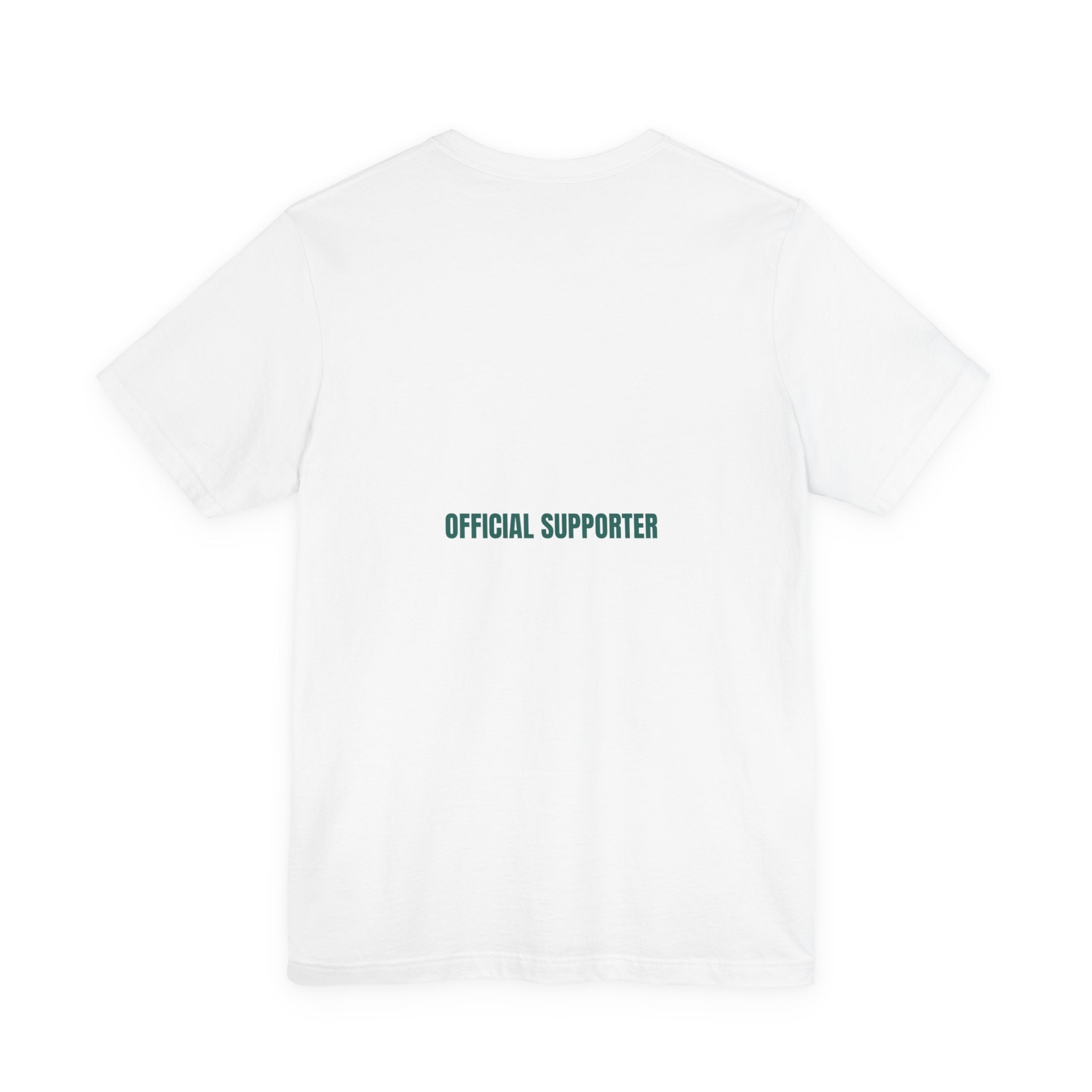 Official Supporter - Trendy Teez Funny Tee (Back Print) mockup