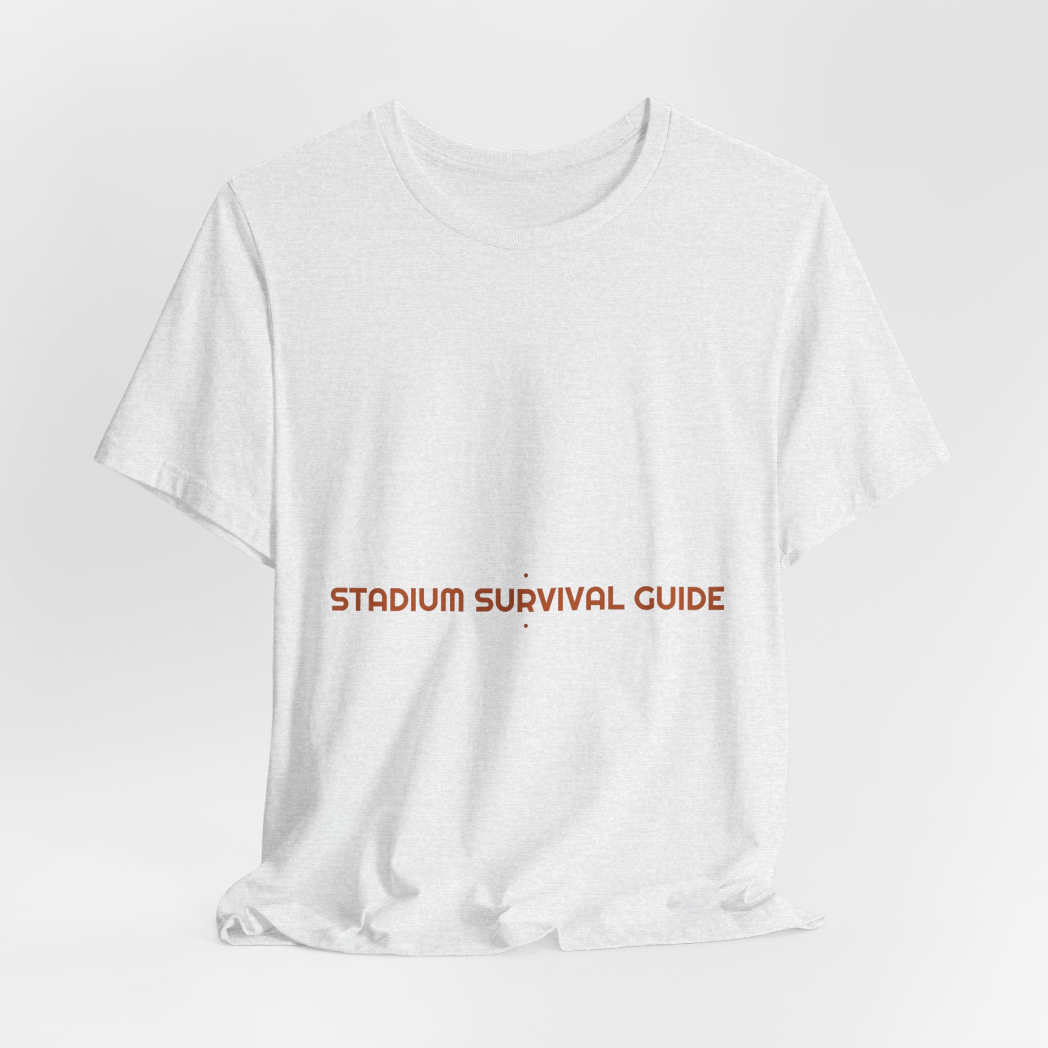 Stadium Survival Guide - Trendy Teez Funny Tee mockup