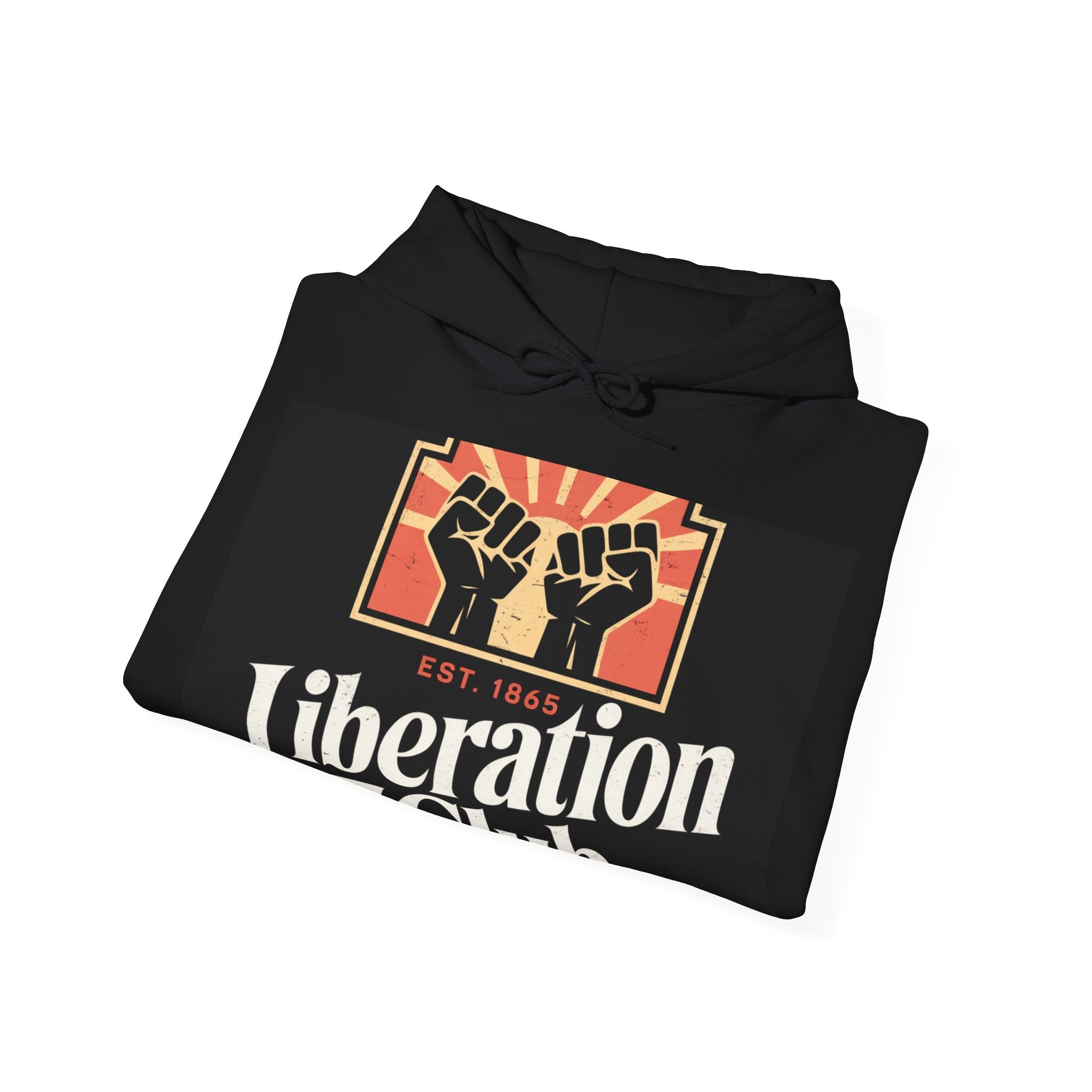 Liberation Club - Trendy Teez Funny Hoodie mockup