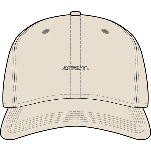 Bootstraps Don'T Cover Hospital Bills — Funny Cap