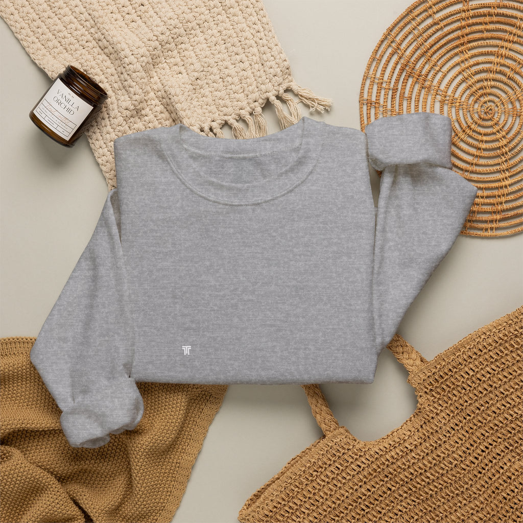 We Build Parks Atop Extinct Volcanoes — Funny Crewneck (Back Print)