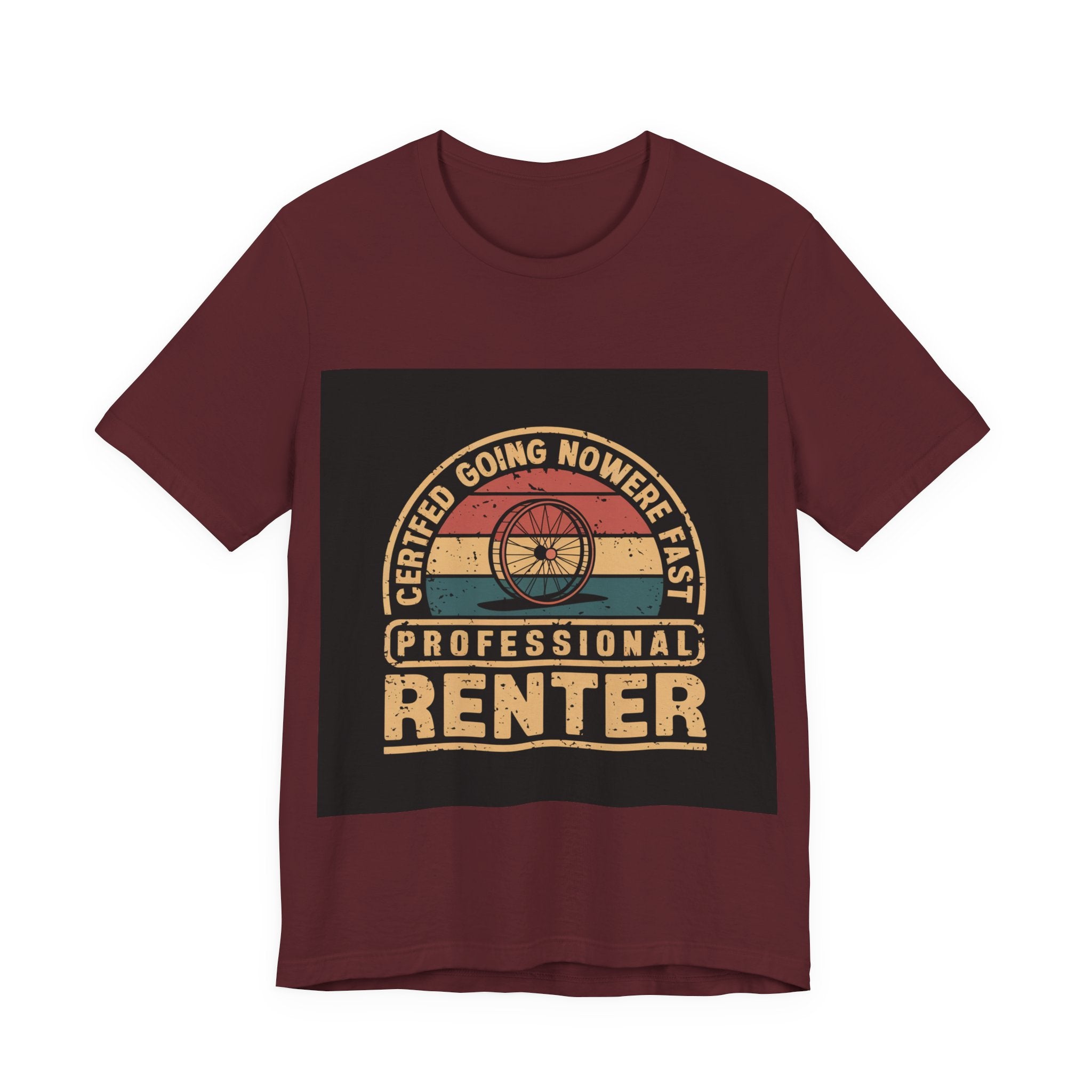 Professional Renter - Trendy Teez Funny Tee mockup