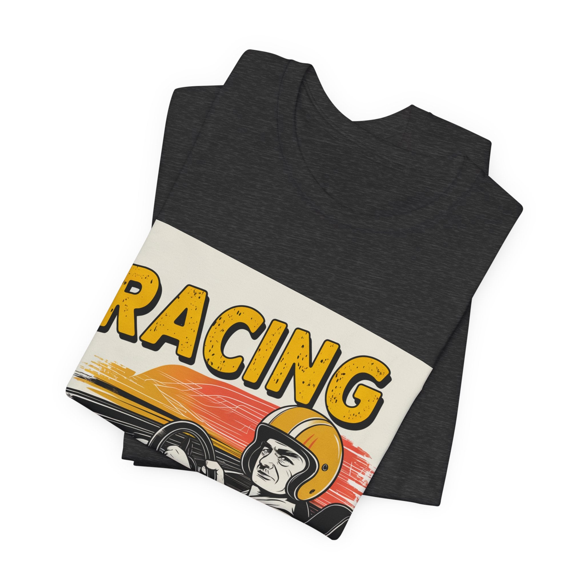 Racing Heals The Soul - Trendy Teez Funny Tee mockup