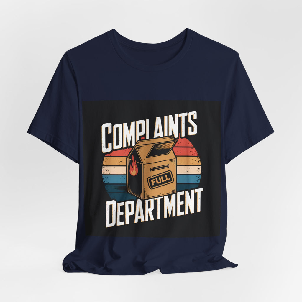 Complaints Department - Trendy Teez Funny Tee mockup