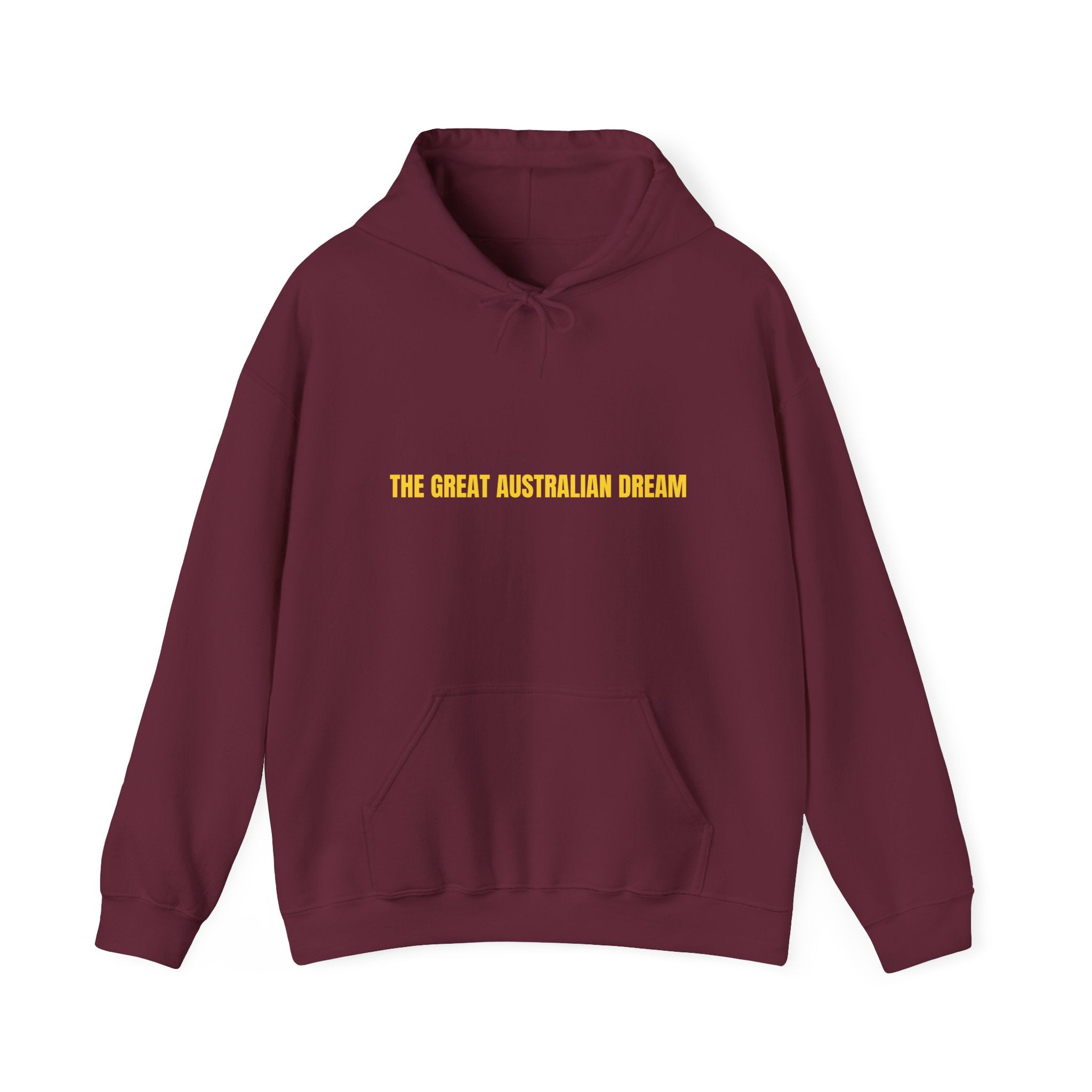 The Great Australian Dream - Trendy Teez Funny Hoodie mockup
