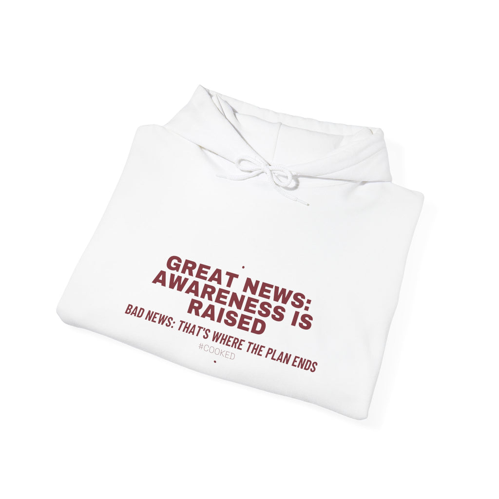 Great News: Awareness Is Raised - Trendy Teez Funny Hoodie mockup
