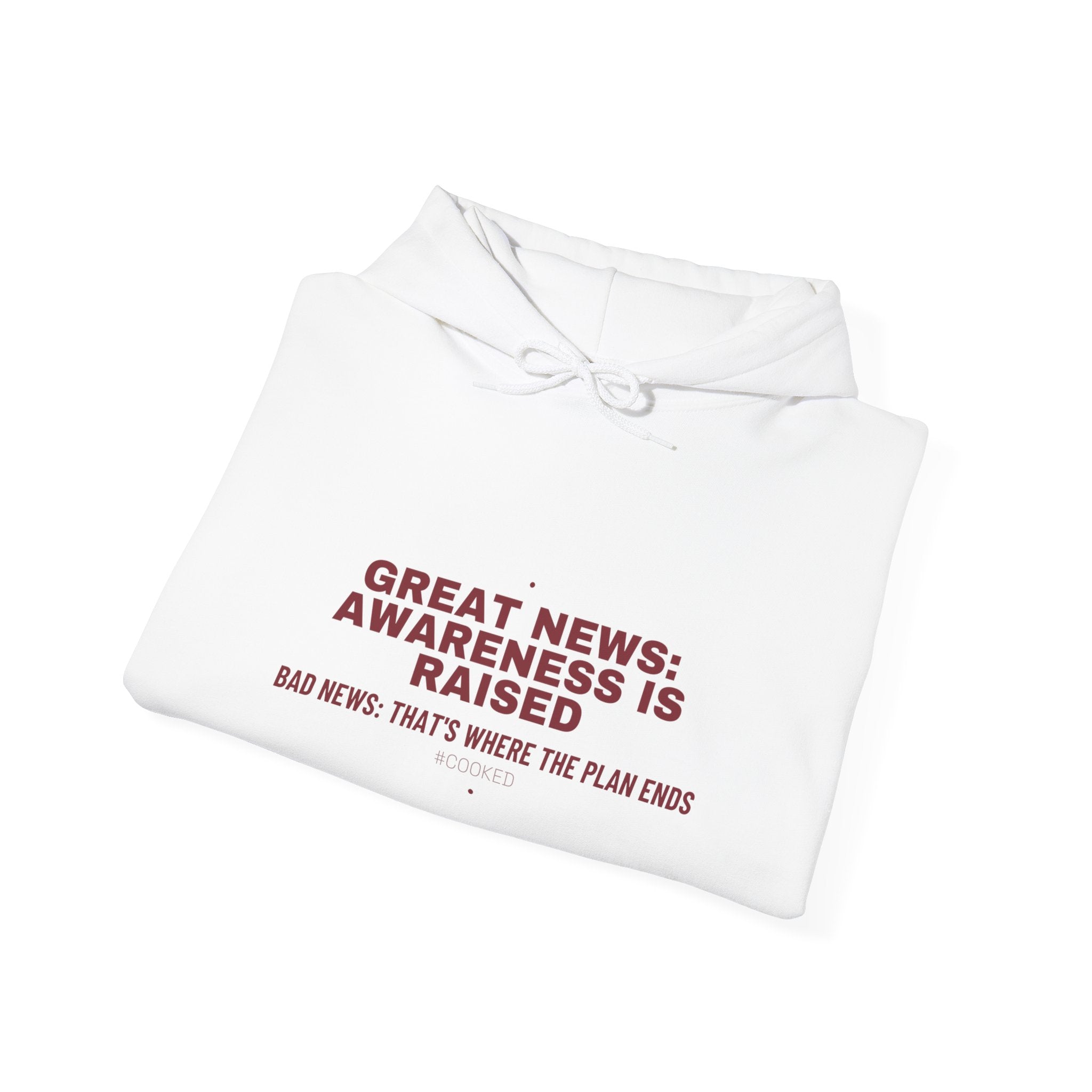 Great News: Awareness Is Raised - Trendy Teez Funny Hoodie mockup