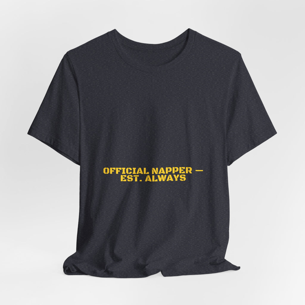 Official Napper - Trendy Teez Funny Tee mockup