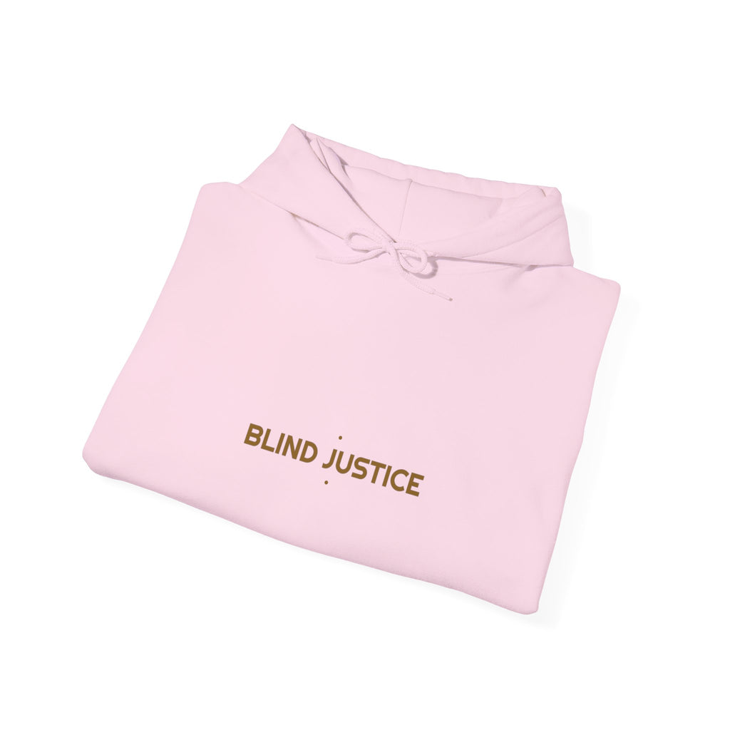 Blind Justice - Trendy Teez Funny Hoodie mockup