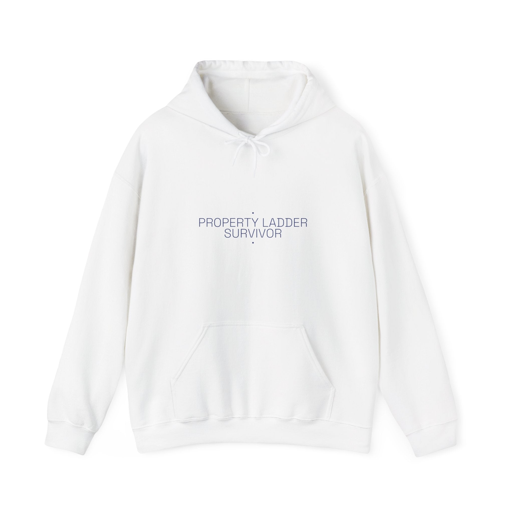Property Ladder Survivor - Trendy Teez Funny Hoodie mockup