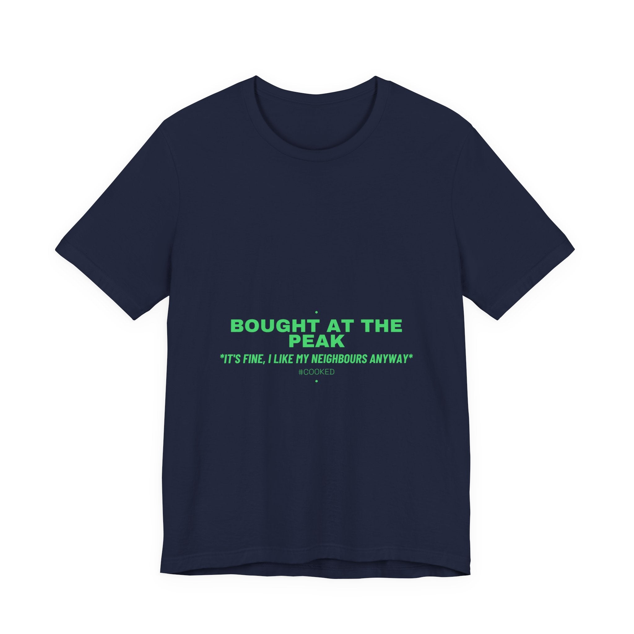 Bought At The Peak - Trendy Teez Funny Tee mockup