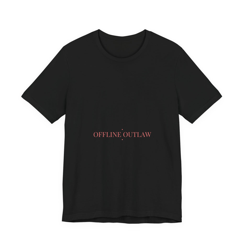 Offline Outlaw - Trendy Teez Funny Tee mockup