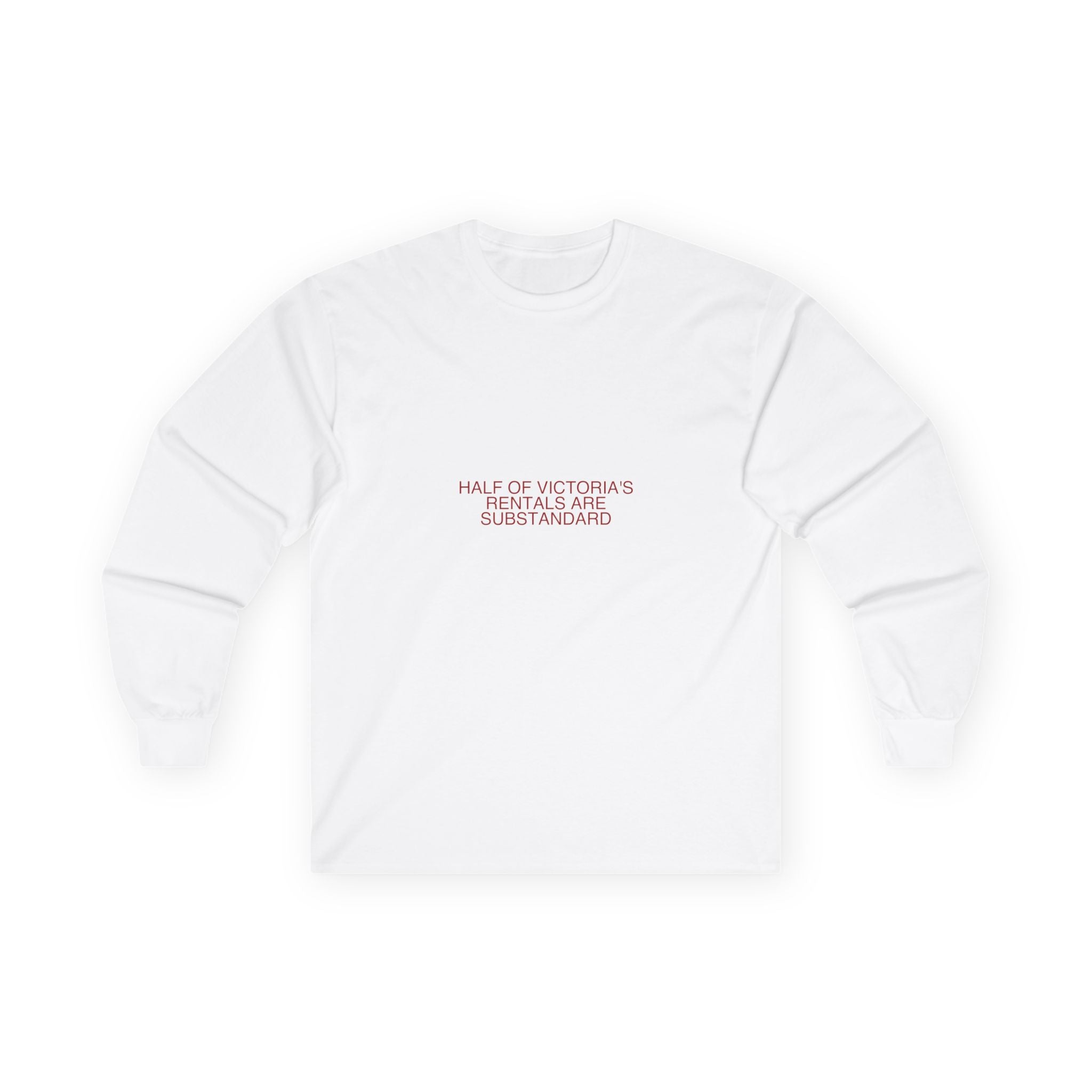 Half Of Victoria'S Rentals Are Substandard - Trendy Teez Funny Long Sleeve mockup