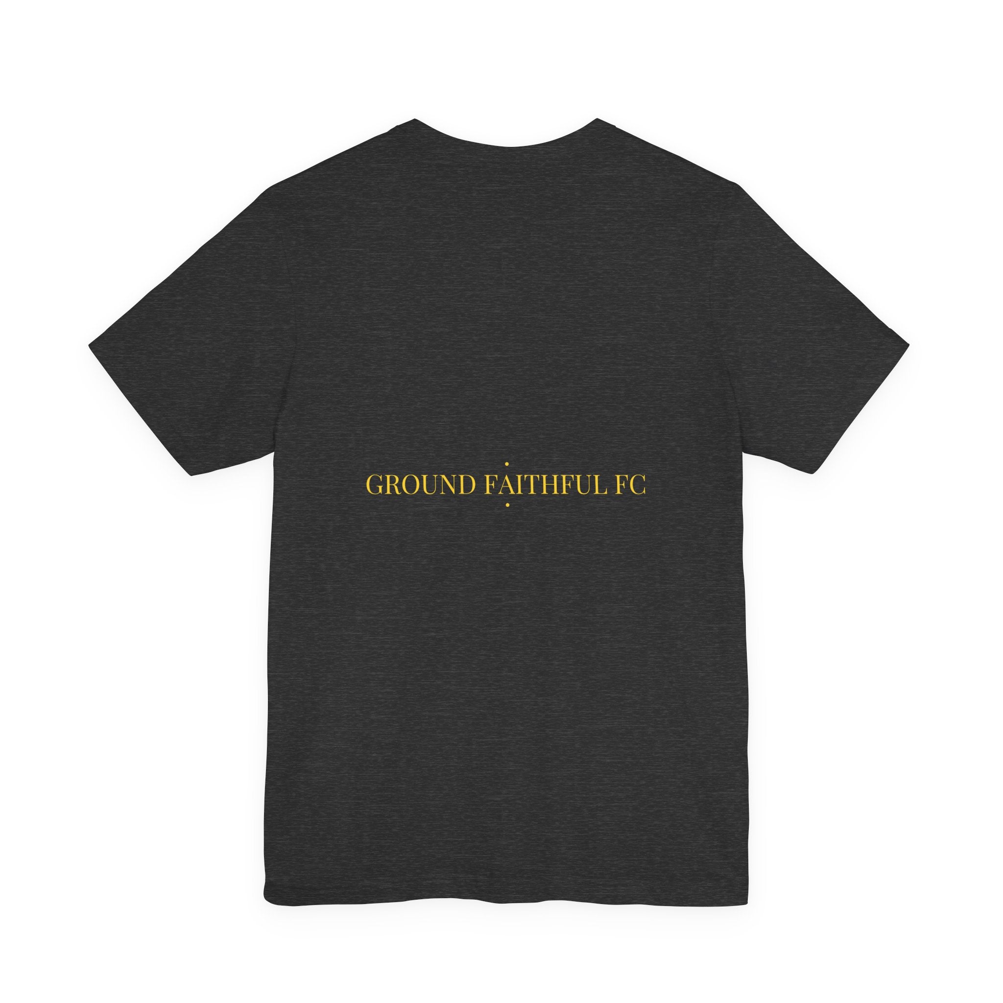 Ground Faithful Fc - Trendy Teez Funny Tee (Back Print) mockup