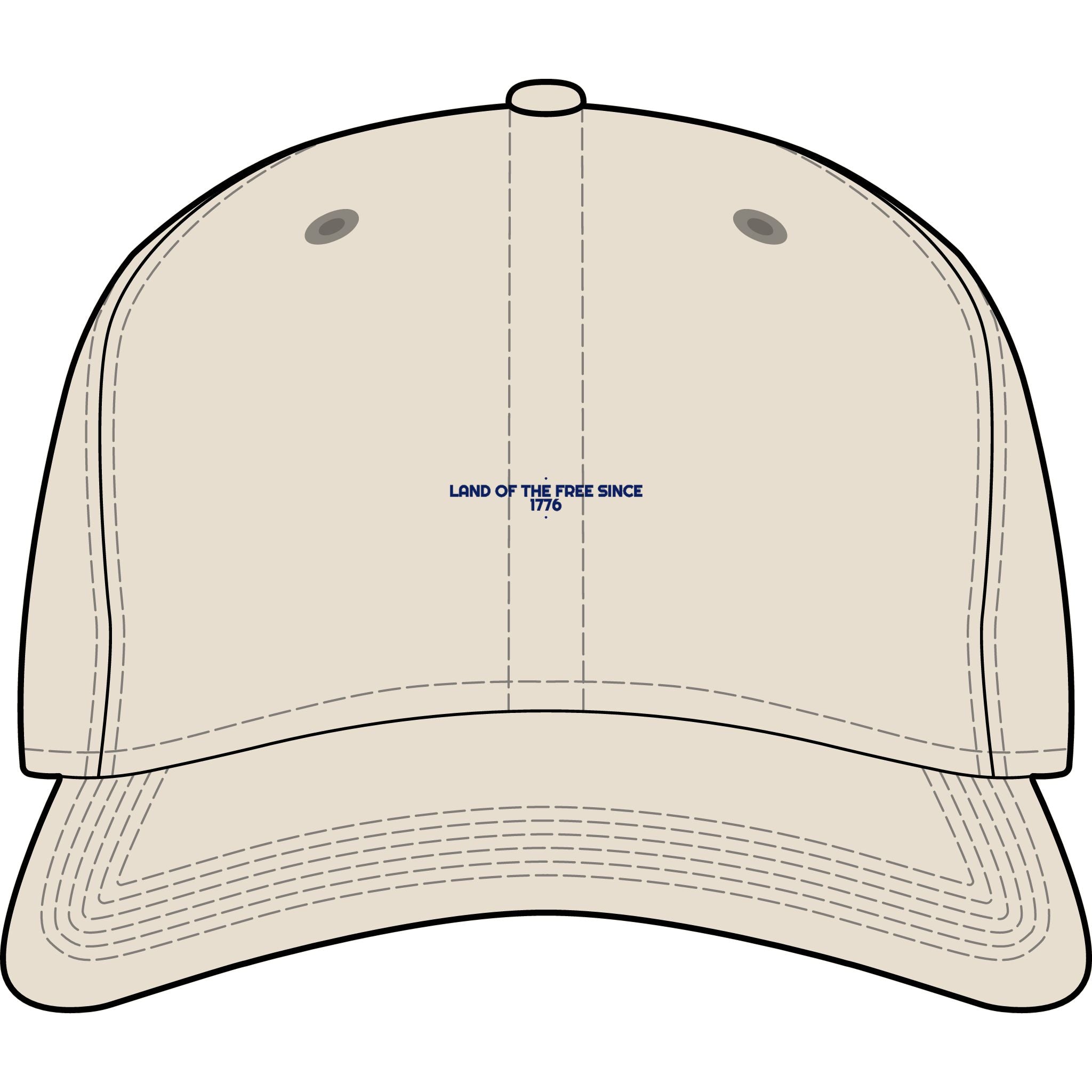 Land Of The Free Since 1776 — Funny Cap