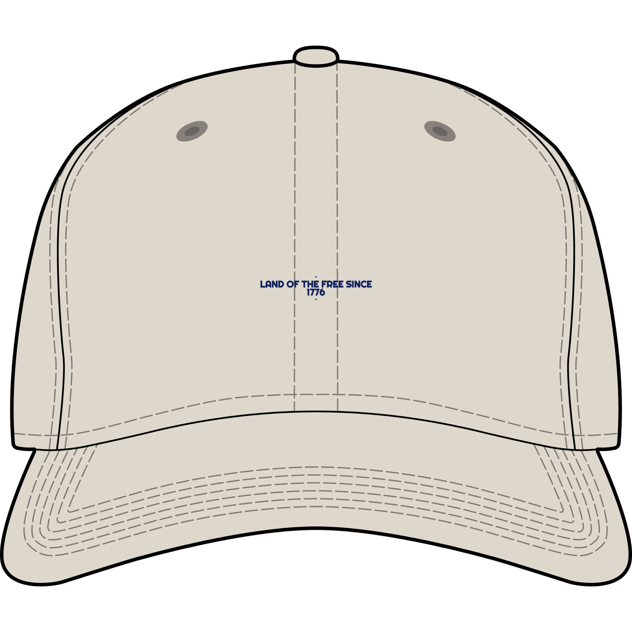 Land Of The Free Since 1776 — Funny Cap