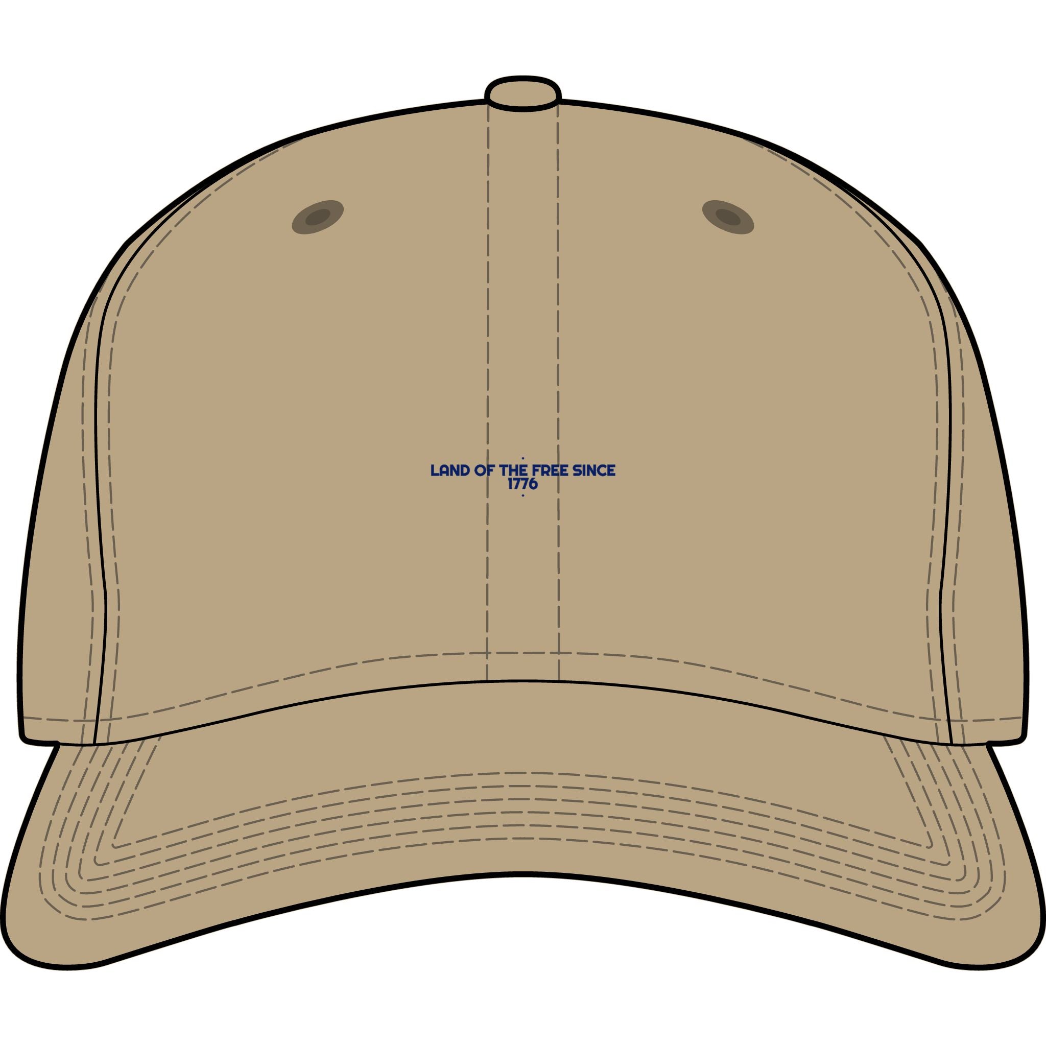 Land Of The Free Since 1776 — Funny Cap
