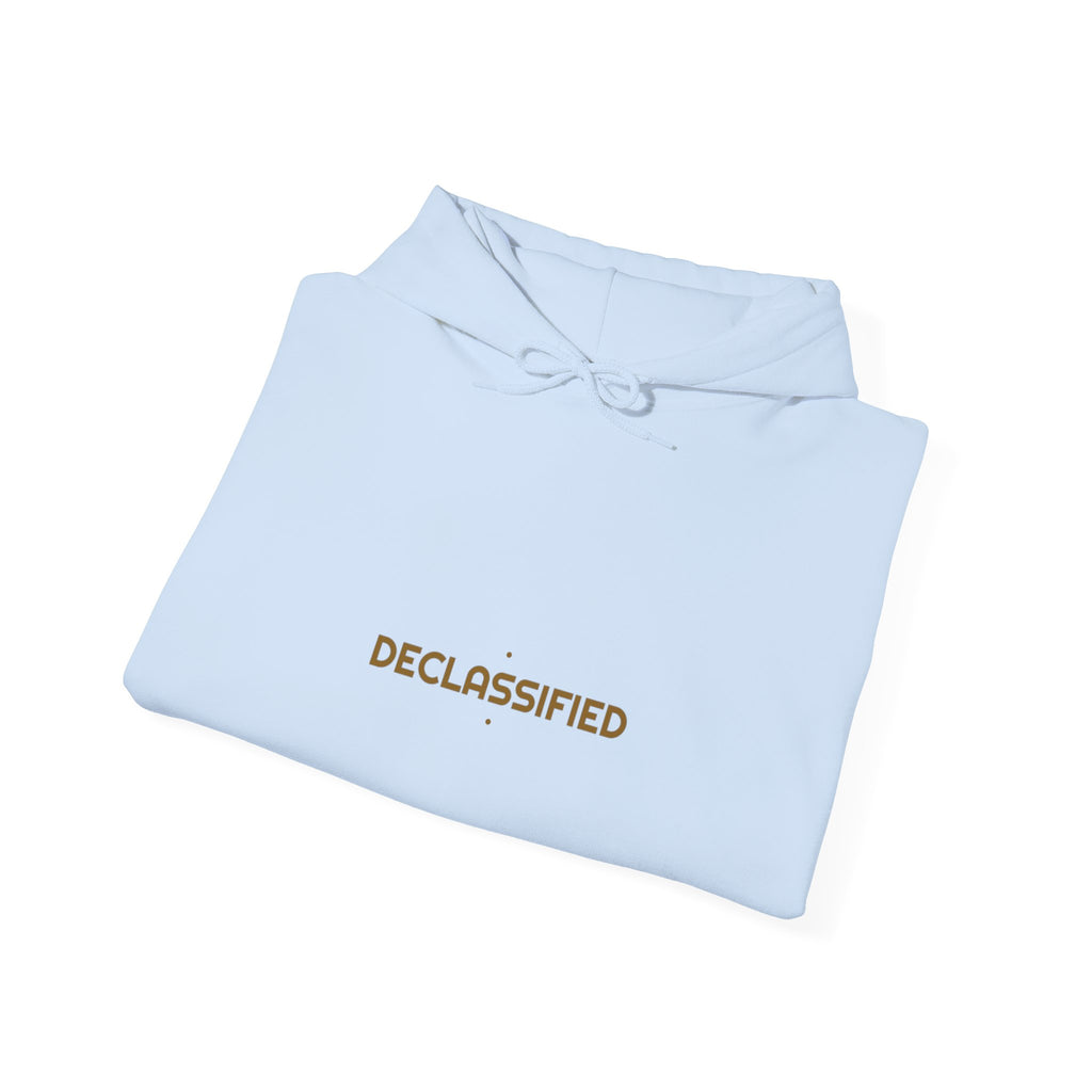 Declassified - Trendy Teez Funny Hoodie mockup