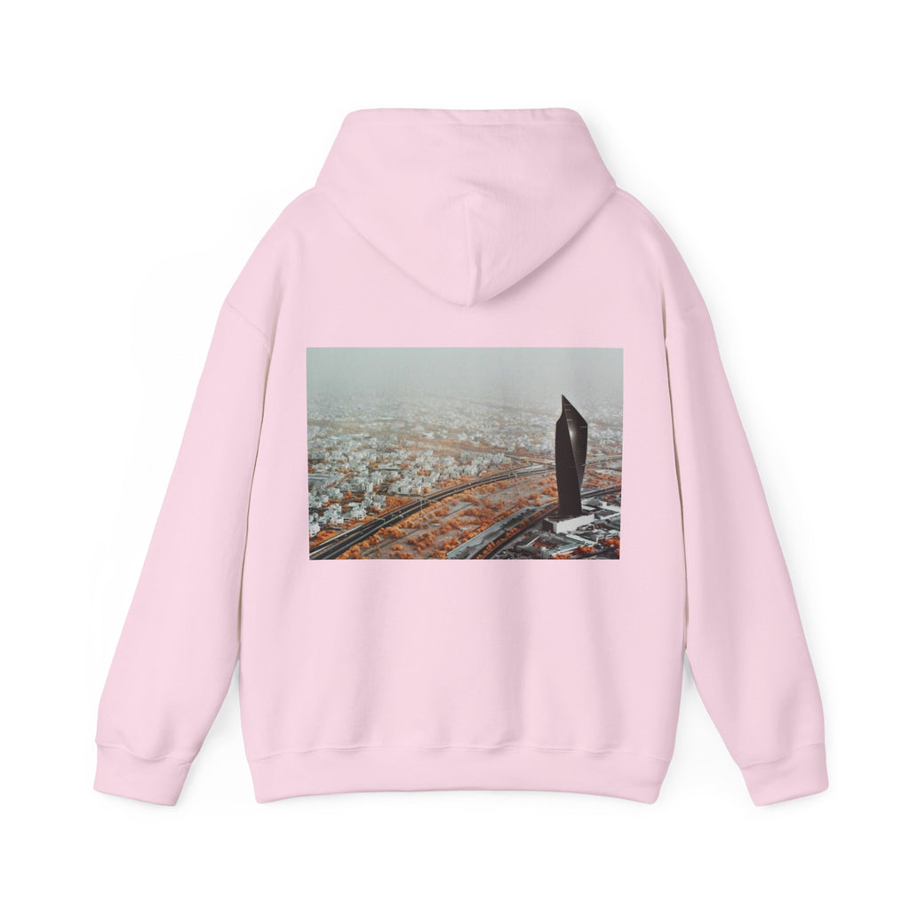 Al Tijaria Tower (Sharq, Kuwait) — Hard Hoodie (Back Print)