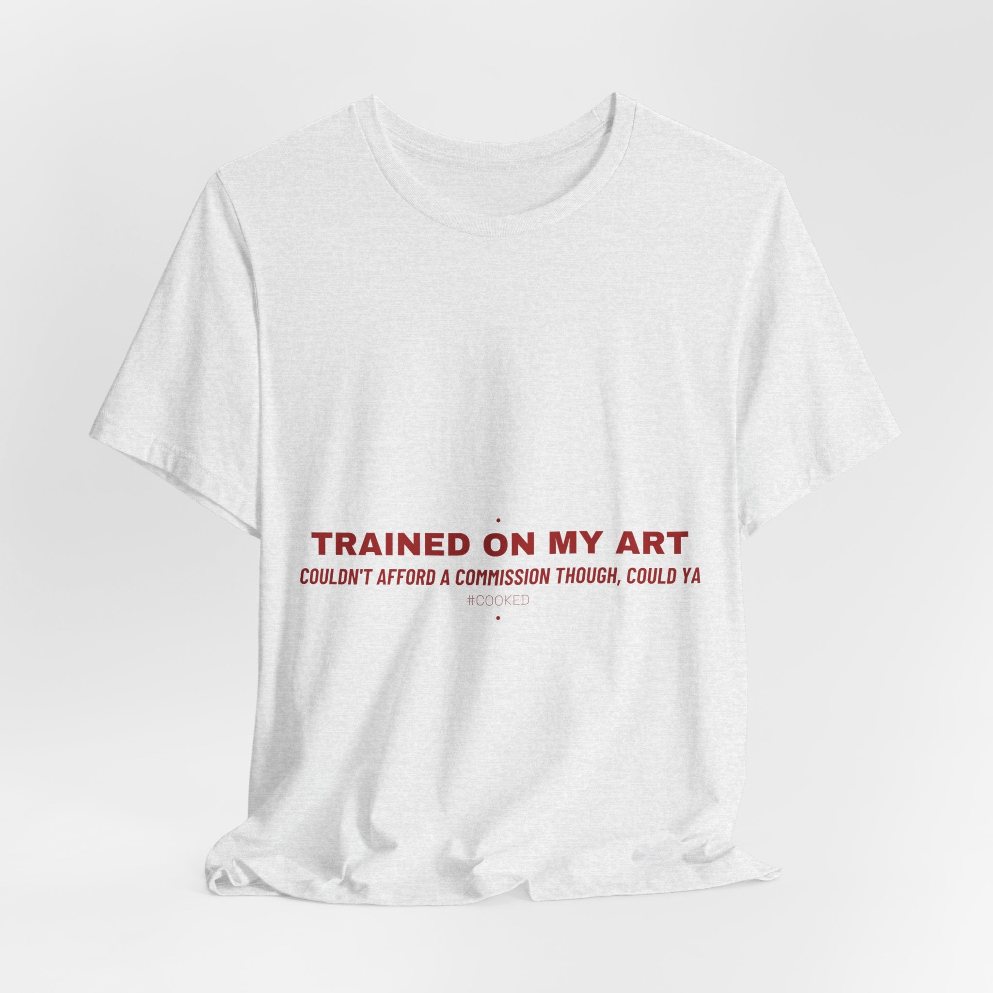 Trained On My Art - Trendy Teez Funny Tee mockup