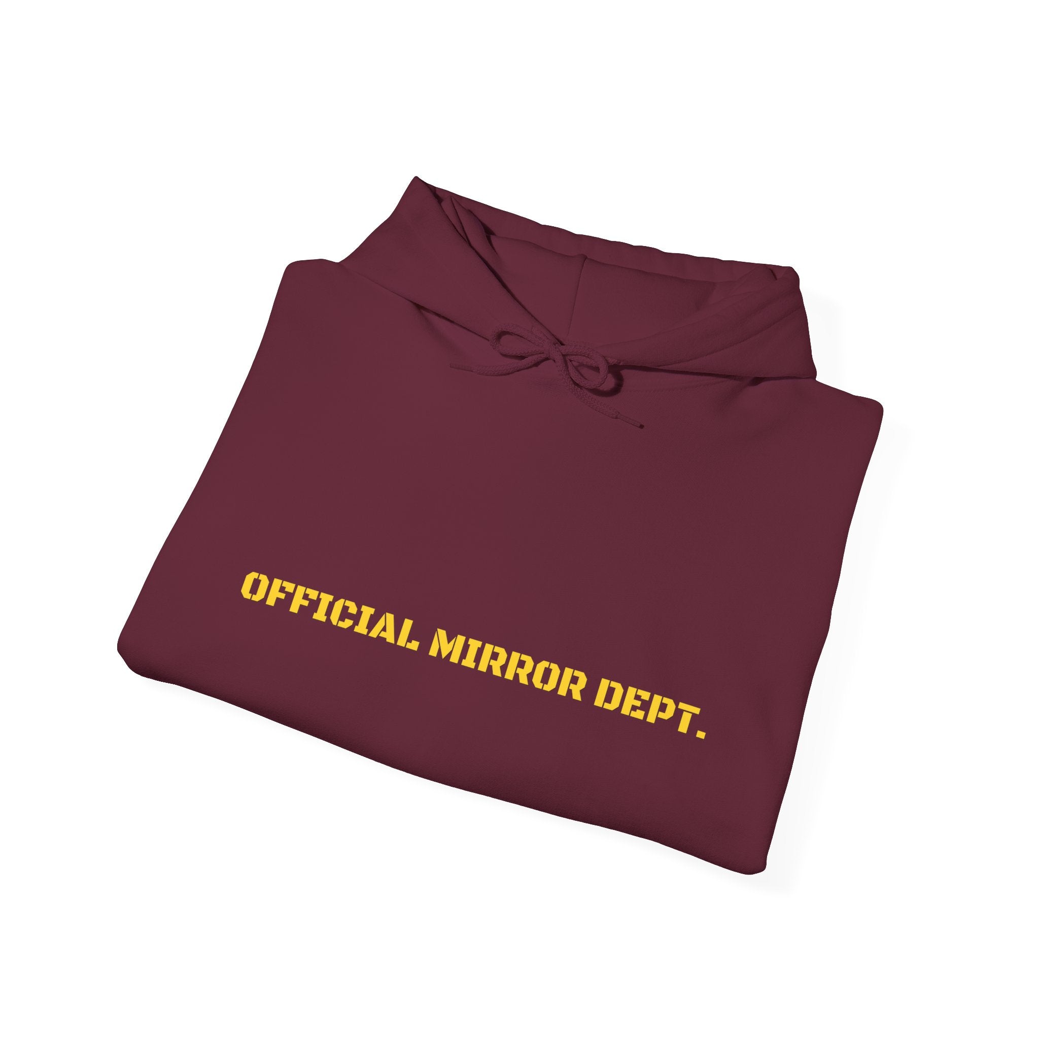 Official Mirror Dept. - Trendy Teez Funny Hoodie mockup