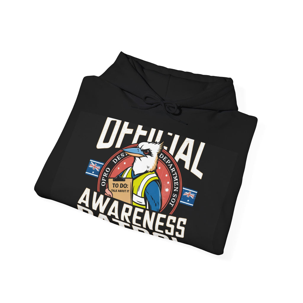 Official Awareness Patrol - Trendy Teez Funny Hoodie mockup