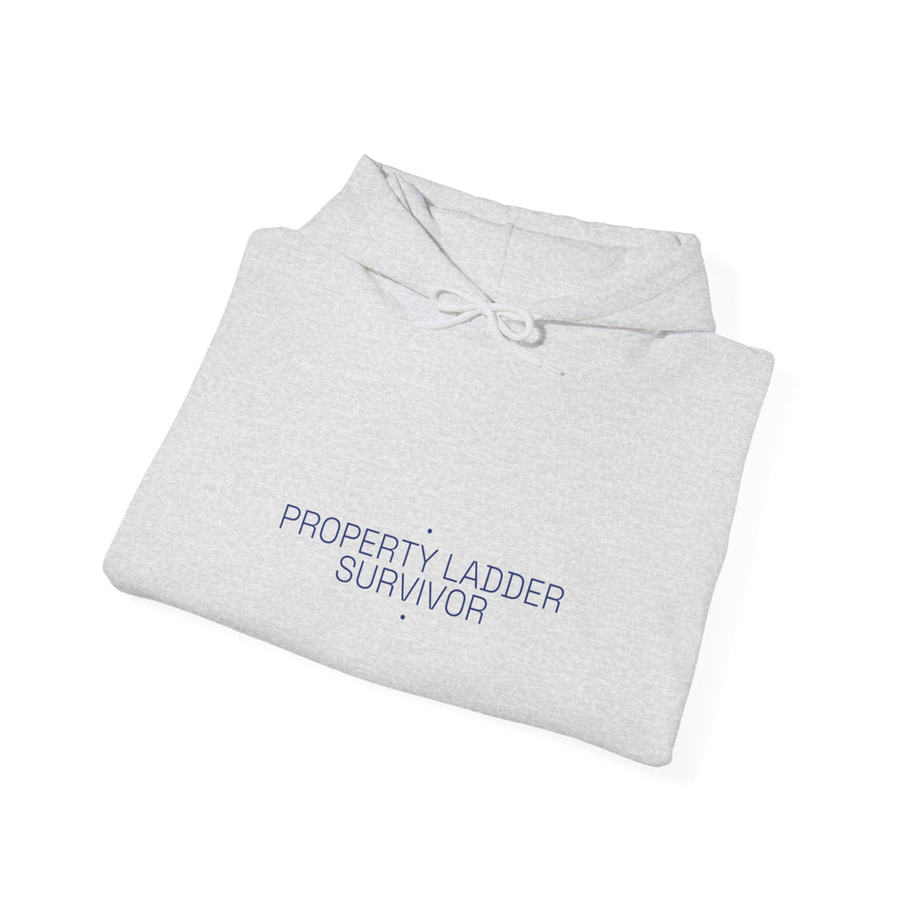 Property Ladder Survivor - Trendy Teez Funny Hoodie mockup