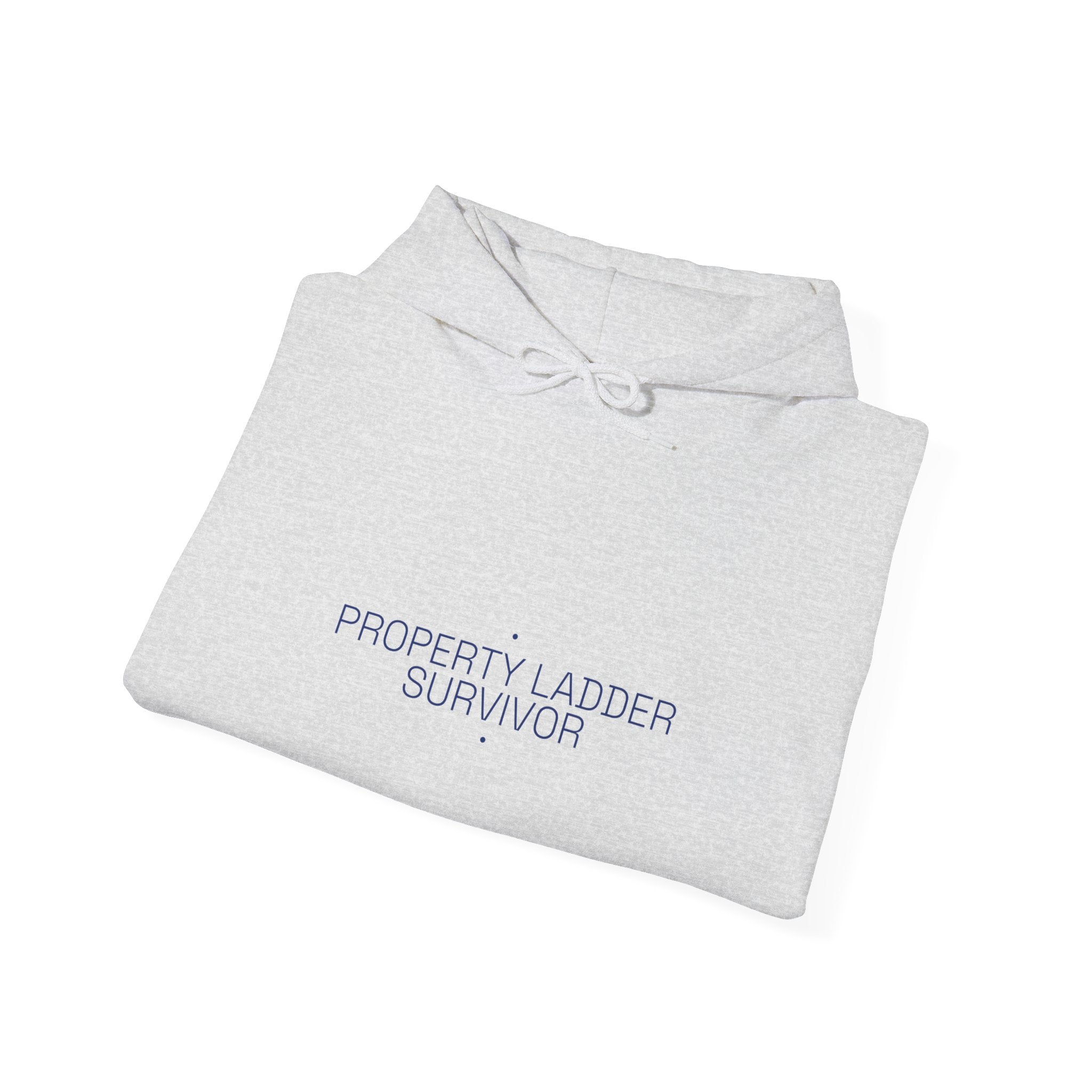 Property Ladder Survivor - Trendy Teez Funny Hoodie mockup