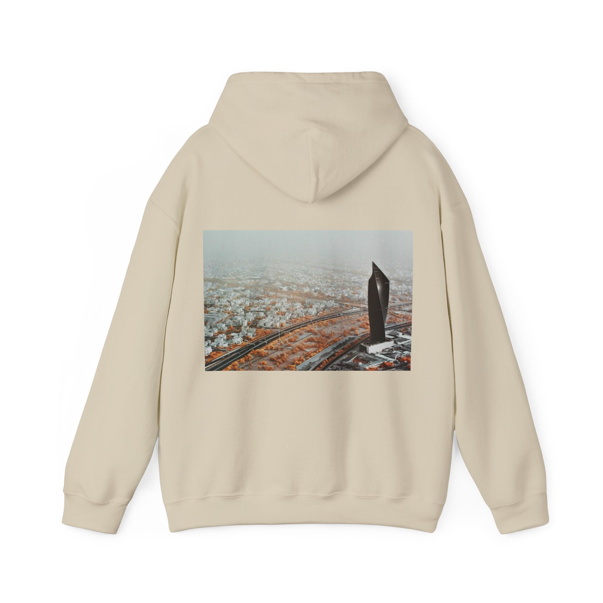 Al Tijaria Tower (Sharq, Kuwait) — Hard Hoodie (Back Print)
