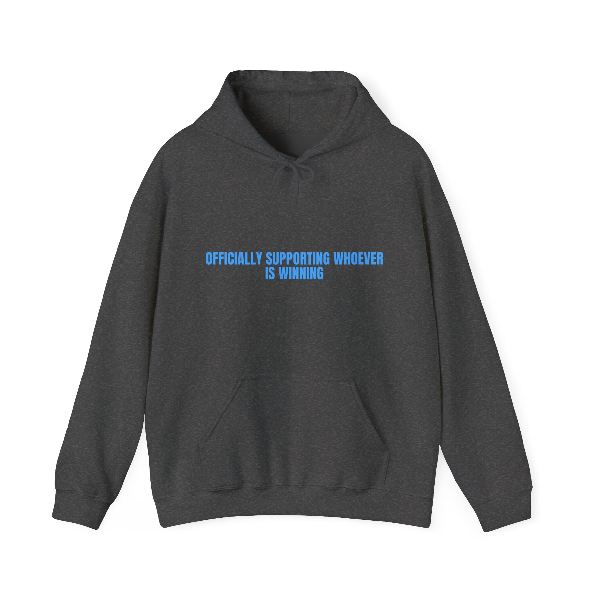 Officially Supporting Whoever Is Winning - Trendy Teez Funny Hoodie mockup