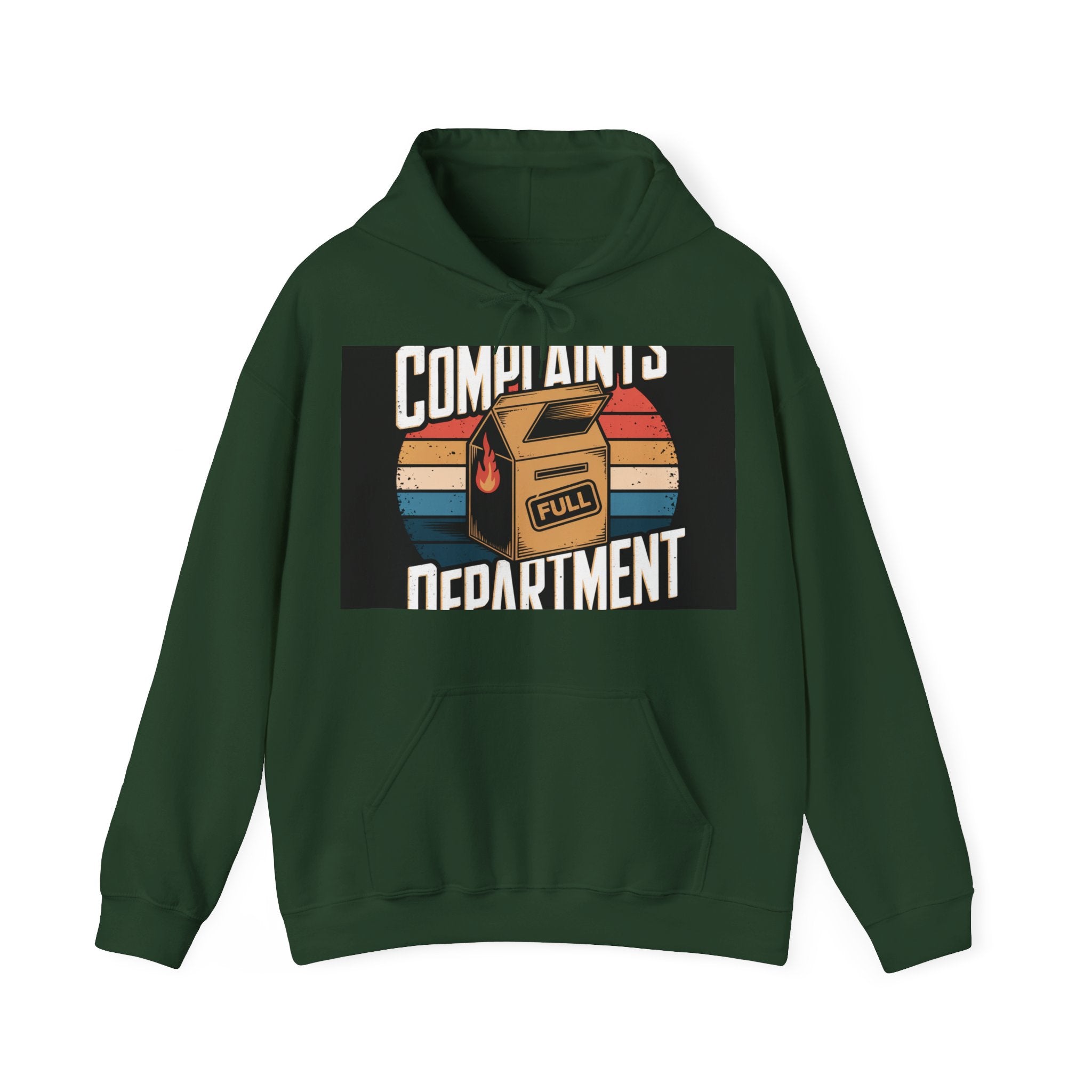 Complaints Department - Trendy Teez Funny Hoodie mockup