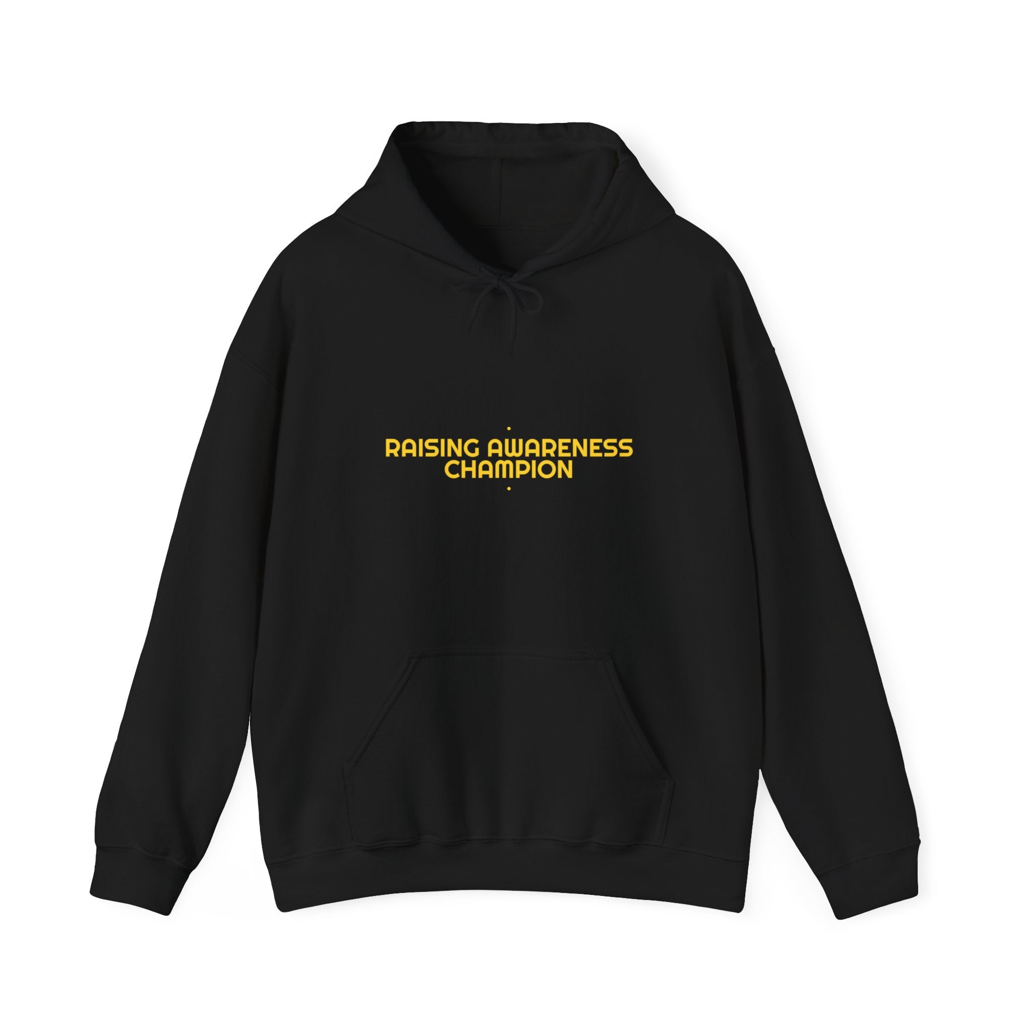 Raising Awareness Champion - Trendy Teez Funny Hoodie mockup