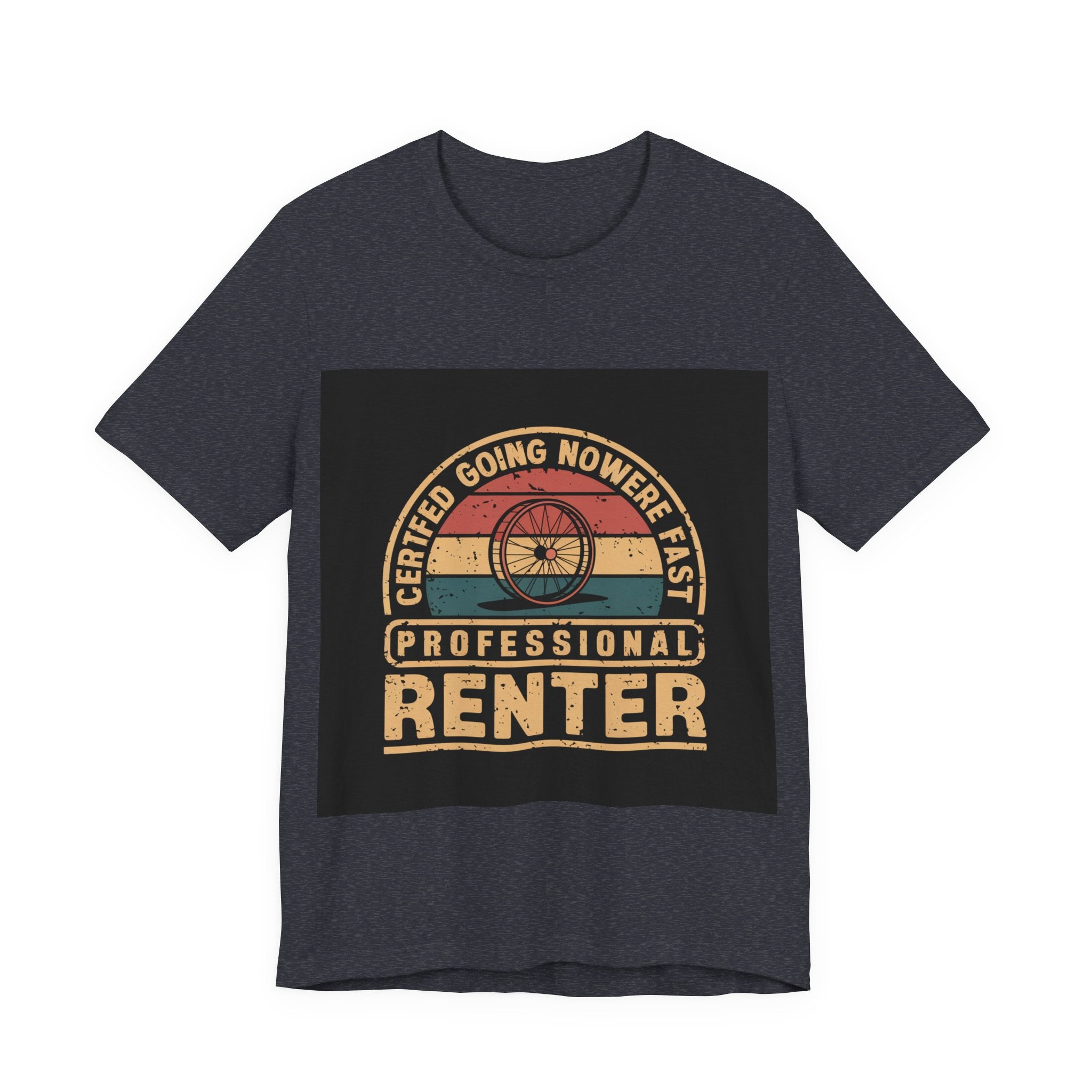 Professional Renter - Trendy Teez Funny Tee mockup
