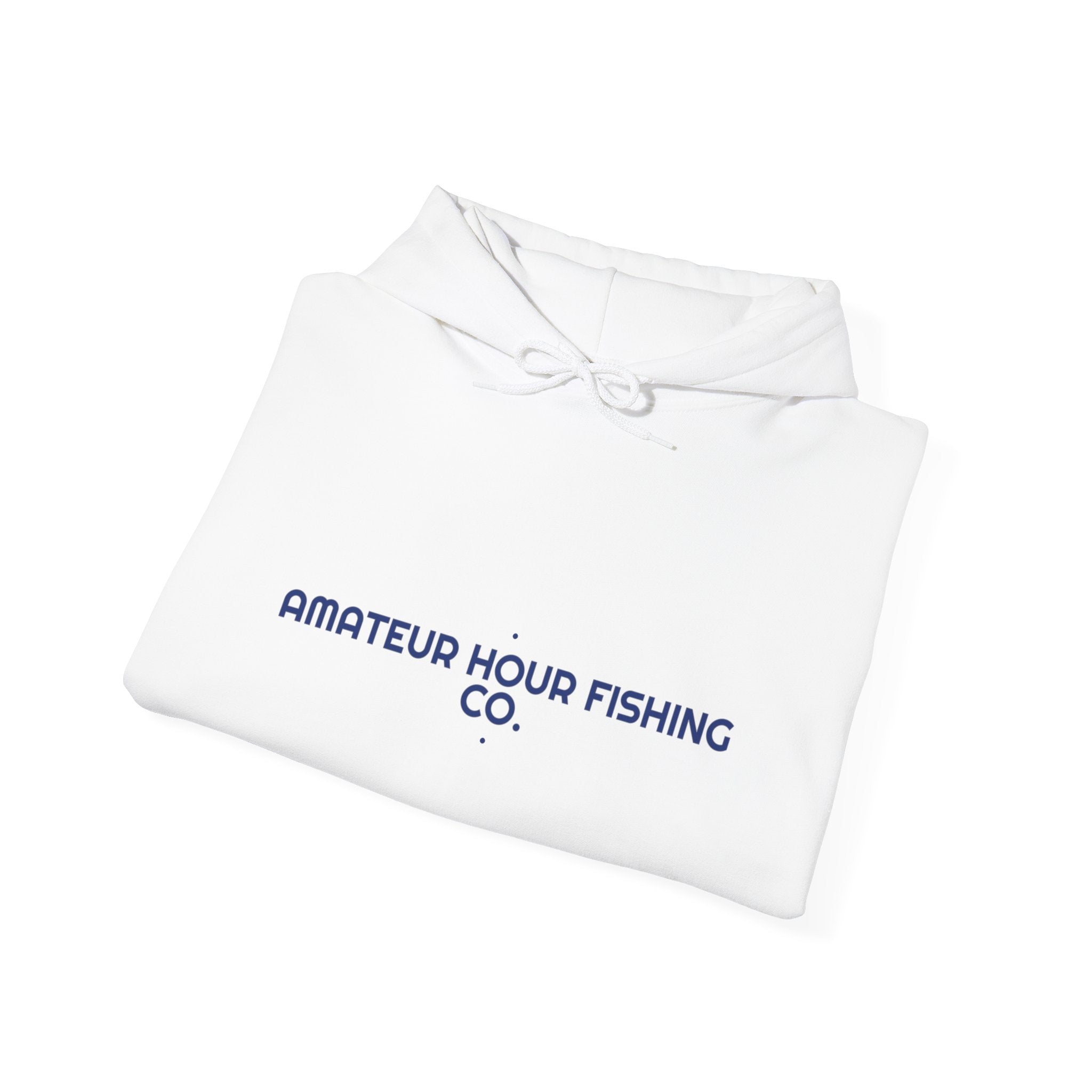 Amateur Hour Fishing Co. - Trendy Teez Funny Hoodie mockup